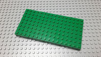 Lego 1 Dicke Bauplatte 8x16 Grün Nummer 4204