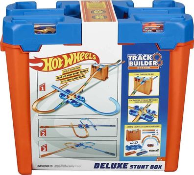Hot Wheels GGP93 Track Builder Stunt Box Set Kinder Spielzeug Autorennbahn