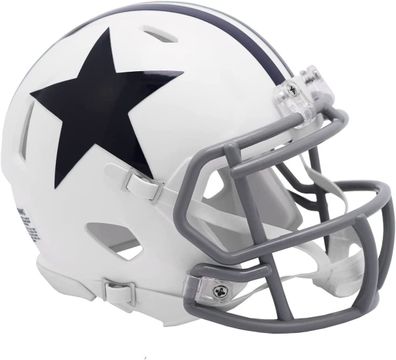 NFL Dallas Cowboys Mini Helm Speed Throwback 1960-63 Riddell Footballhelm