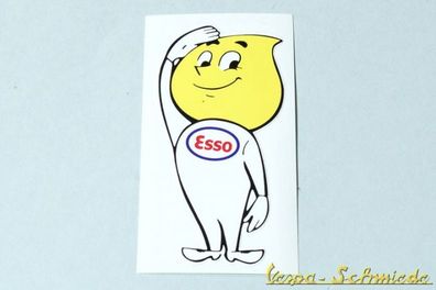 Aufkleber "Esso Oil Drop Boy" - Öl Scooter Roller Vespa Retro Oldtimer Sticker