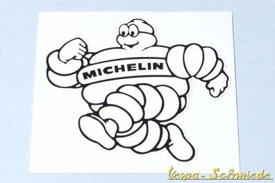 Dekor Aufkleber "Michelin Männchen" - Bibendum Reifen Vespa Roller Sticker