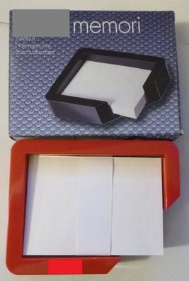 a * * * c 267, memori Zettelbox, rot, Neu Originalverpackung