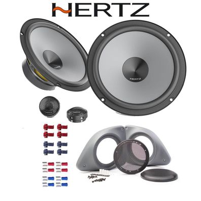 Hertz Uno-System K165 Auto Lautsprecher Boxen 16,5cm 165mm für Fiat Ducato