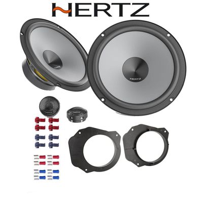 Hertz Uno-System K165 Auto Lautsprecher Boxen 16,5cm 165mm für Fiat Scudo