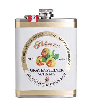 Prinz Flachmann Gravensteiner Schnaps (, 0,2 Liter) (40 % Vol., hide)