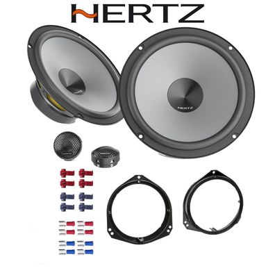 Hertz Uno-System K165 Auto Lautsprecher Boxen 16,5cm 165mm für Opel Combo