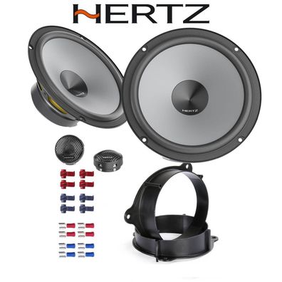 Hertz Uno-System K165 Auto Lautsprecher Boxen 16,5cm 165mm für Renault Kangoo