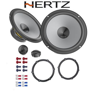 Hertz Uno-System K165 Auto Lautsprecher 16,5cm 165mm für Toyota ProAce ab 2016