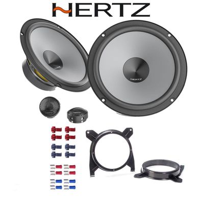 Hertz Uno-System K165 Auto Lautsprecher 16,5cm 165mm für Volvo S60 I Heckablage