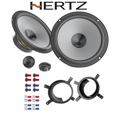 Hertz Uno-System K165 Auto Lautsprecher 16,5cm 165mm für Volvo S60 I Türen vorne