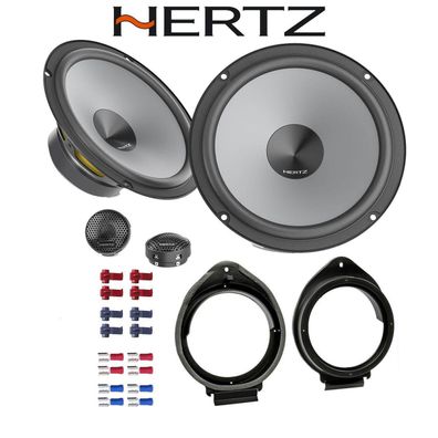 Hertz Uno-System K165 Lautsprecher 16,5cm 165mm für Opel Crossland X 2017-2019