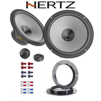 Hertz Uno-System K165 Lautsprecher 16,5cm für Citroen C3 Picasso Türen vorne
