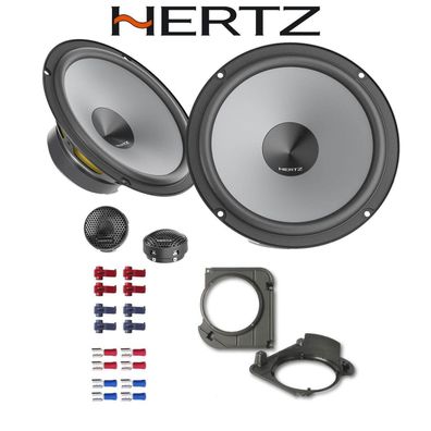 Hertz Uno-System K165 Lautsprecher 16,5cm für VW Volkswagen Polo Türen hinten