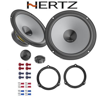 Hertz UNO K165 Lautsprecher 16,5cm für Ford Fiesta V Facelift Türen hinten