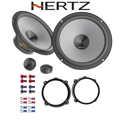 Hertz Uno-System K165 Auto Lautsprecher Boxen 16,5cm 165mm für Fiat Idea 350