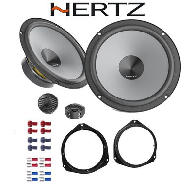 Hertz Uno-System K165 Auto Lautsprecher Boxen 16,5cm 165mm für Fiat Punto