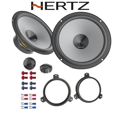 Hertz Uno-System K165 Auto Lautsprecher Boxen 16,5cm 165mm für Peugeot 108