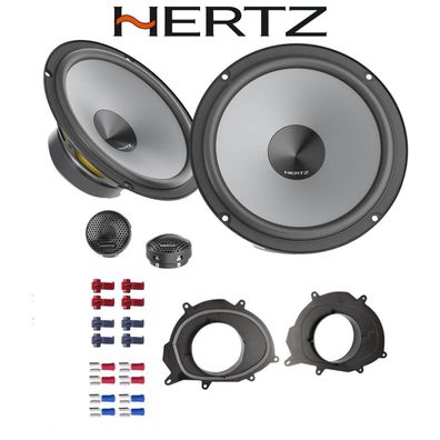 Hertz Uno-System K165 Auto Lautsprecher Boxen 16,5cm 165mm für Renault Clio IV