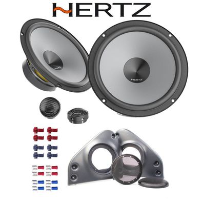 Hertz Uno-System K165 Auto Lautsprecher Boxen 16,5cm 165mm für Smart For Two