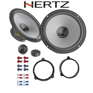 Hertz Uno-System K165 Auto Lautsprecher 16,5cm 165mm für Mercedes CLK Coupe C208