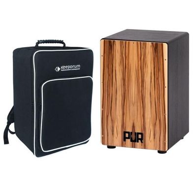 PUR Cajon Vision SP Satin Nut mit Tasche