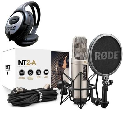 Rode NT2-A Mikrofonset mit Kopfhörer