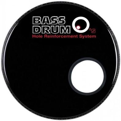 Bass Drum O's Hole HBL6 Verstärkungsring 6 Schwarz