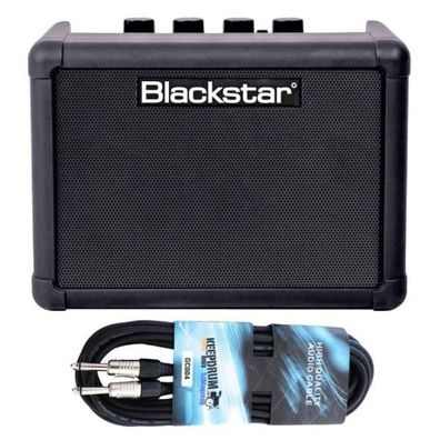 Blackstar Fly 3 Bluetooth Mini Amp BK mit Kabel
