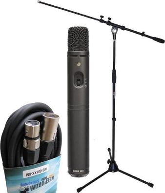Rode M3 Mikrofon mit Ständer mit Mikrofonkabel