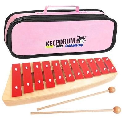 Sonor Glockenspiel NG-10 mit Tasche Pink