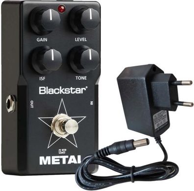 Blackstar LT-Metal Effektpedal mit 9V Netzteil