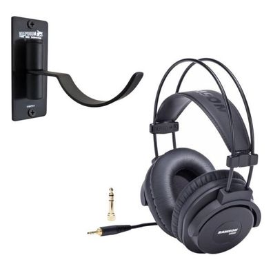 Samson SR880 Studio-Kopfhörer mit Wandhalter