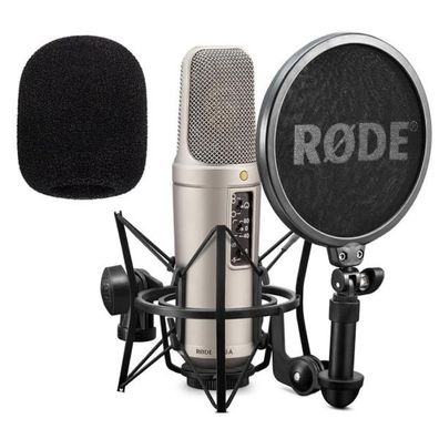 Rode NT2-A Set Mikrofon mit keepdrum Windschutz