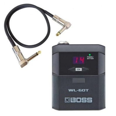Boss WL-60T Wireless Transmitter mit Patchkabel