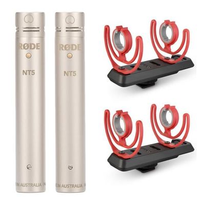 Rode NT5 MP Paar Mikrofon Set mit 2x SM3-R Halterung