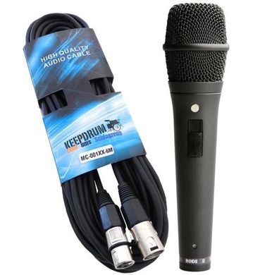 Rode M2 Mikrofon mit Mikrofonkabel