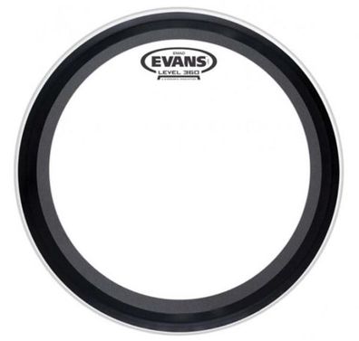 Evans BD24EMADCW 24 Bassdrum Fell White Coated