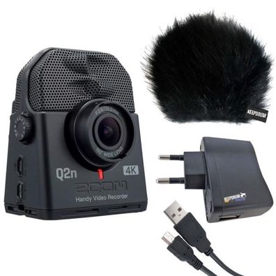 Zoom Q2n-4K Handy Recorder mit Zubehör-Set