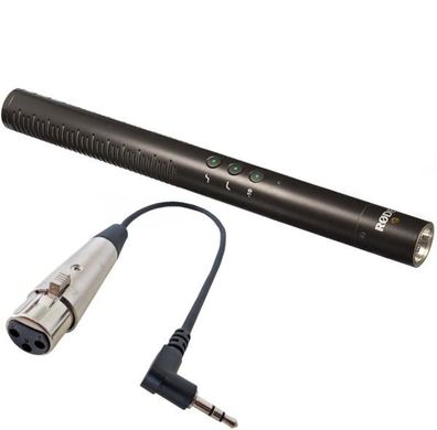 Rode NTG-4+ Richtmikrofon mit TRS-Mikrofonkabel