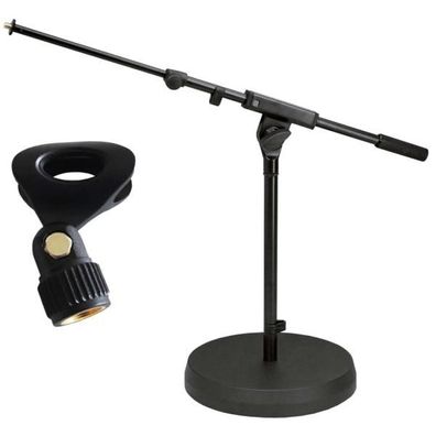 K&M 259-6 Mikrofonstativ mit Mikrofonklammer