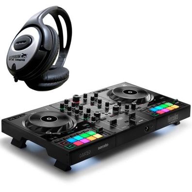 Hercules DJ Control Inpulse 500 mit Kopfhörer