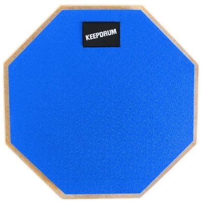 keepdrum DP-BL8 Drum Practice Pad Blau 8 Zoll