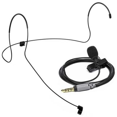 Rode SmartLav+ Mikrofon mit Lav Headset Kopfbügel M