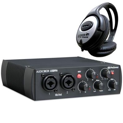 Presonus Audiobox USB 96 mit Kopfhörer
