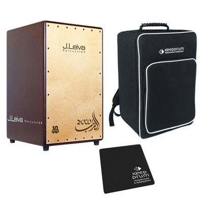 J. Leiva Zoco Max Cajon mit Tasche und Sitz-Pad