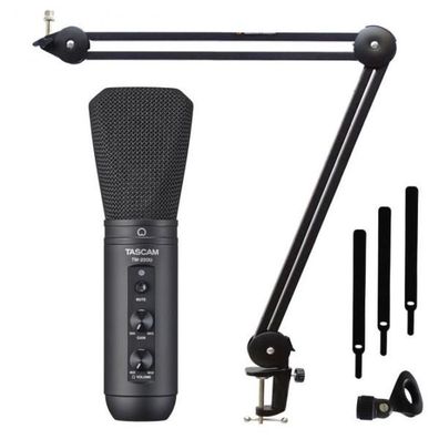 Tascam TM-250U Mikrofon mit Mikrofonarm