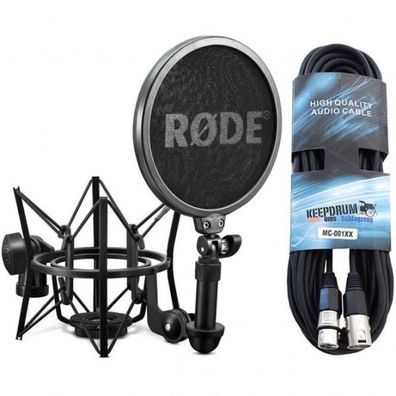 Rode SM6 Mikrofon-Spinne mit Mikrofonkabel