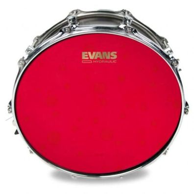 Evans B14HR Hydraulic Red Coated Snare Fell 14