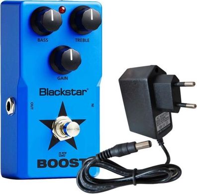 Blackstar LT-Boost Effektpedal mit 9V Netzteil