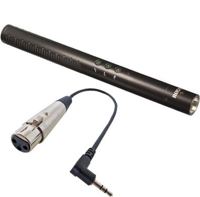 Rode NTG-4 Richtmikrofon mit TRS-Mikrofonkabel